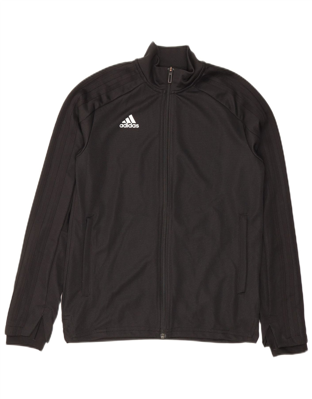 Kurtka dziewczęca Adidas Dresowa Top 11-12 Lat Czarny Poliester