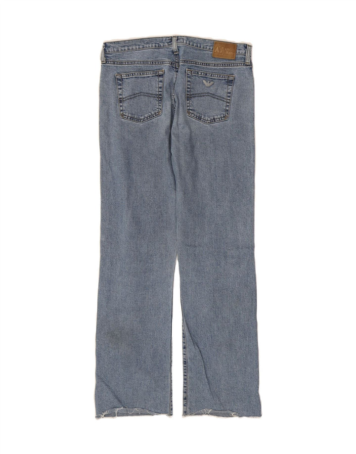 ARMANI Womens Indigo Straight Jeans W29 L28 Blue Vintage Armani and Second-Hand Armani from Messina Hembry 