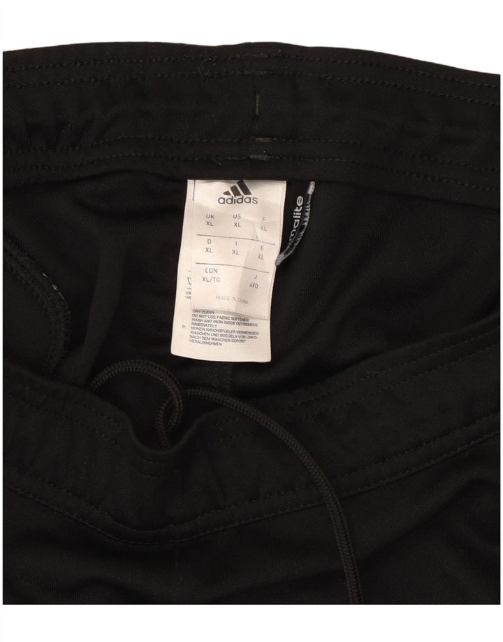 Męskie spodnie dresowe Adidas Climalite Capri XL, czarne, poliestrowe