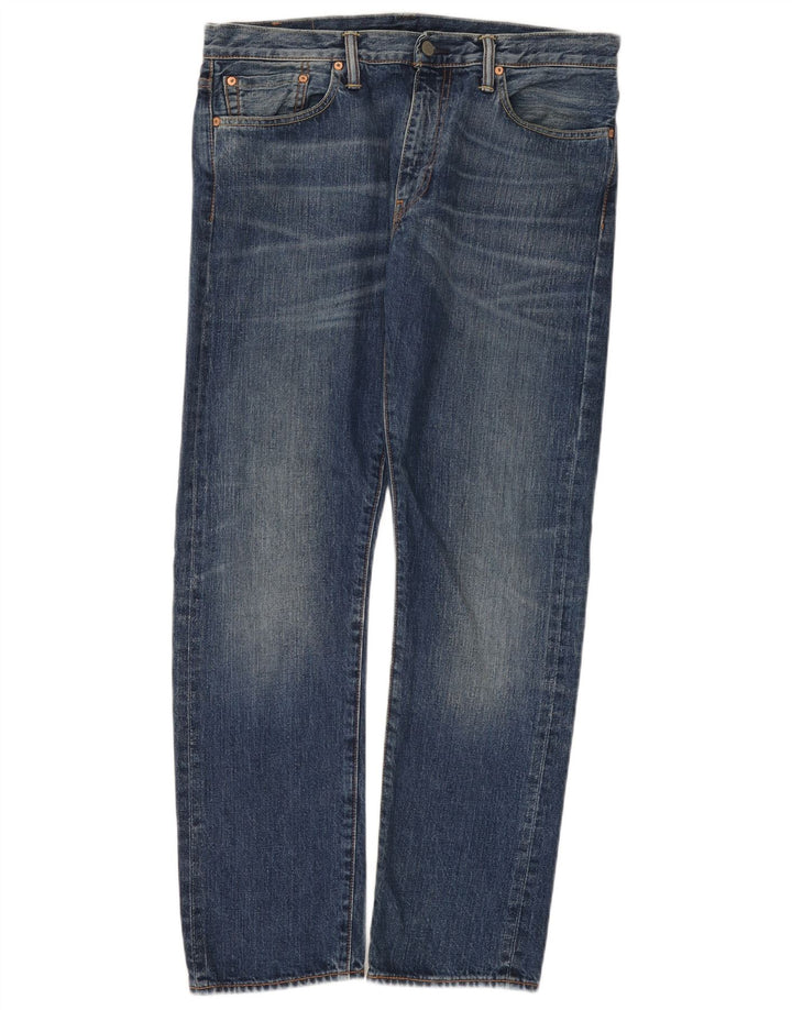 Męskie jeansy Levi's 511 Slim W36 L32 Niebieska bawełna