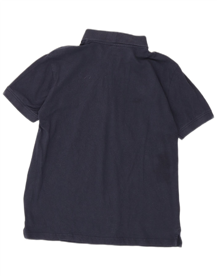 Męska koszulka polo Kappa, średnia, granatowa, bawełniana