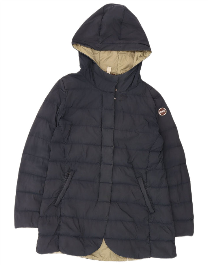 Damska ocieplana kurtka z kapturem Colmar IT 44 Średni granatowy poliamid