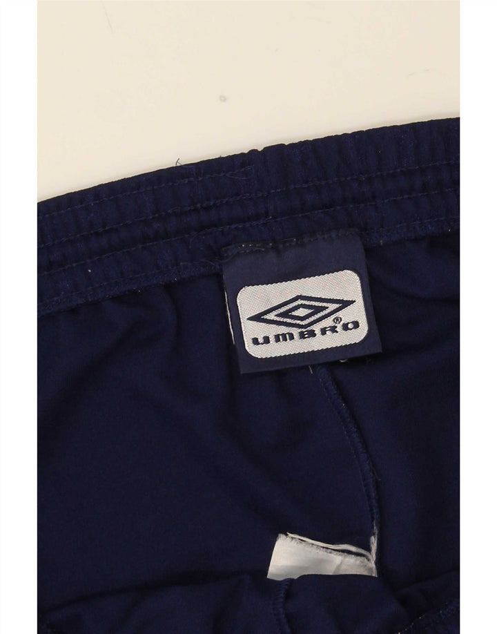 Męskie spodenki sportowe Umbro, duże, granatowe, w prążki