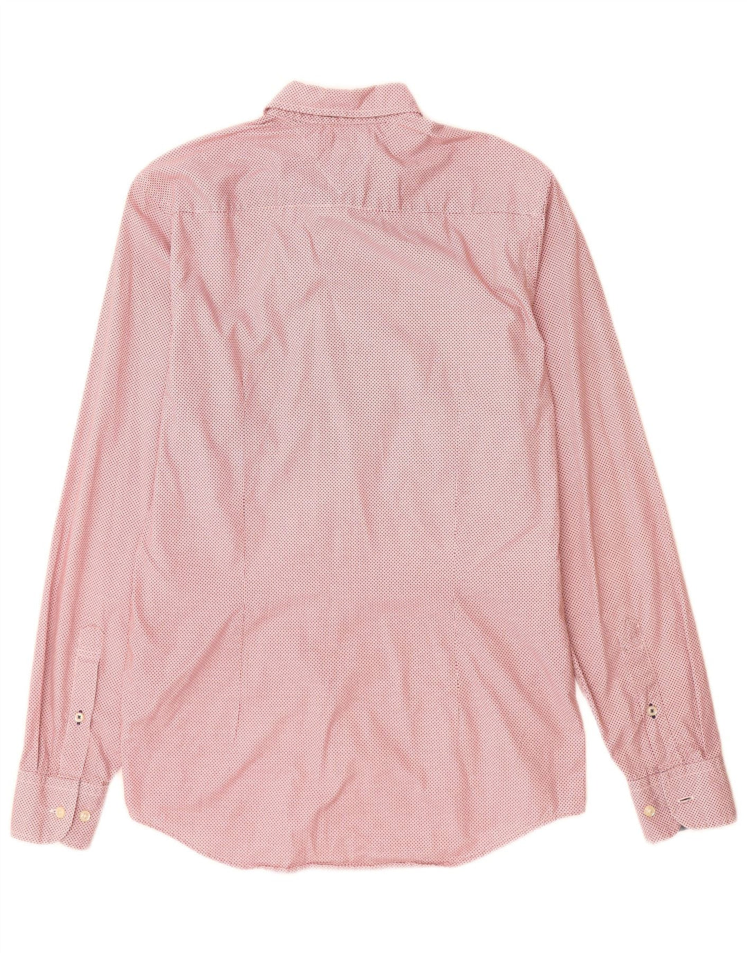 Męska koszula slim fit Tommy Hilfiger w średnie czerwone cętki, bawełniana