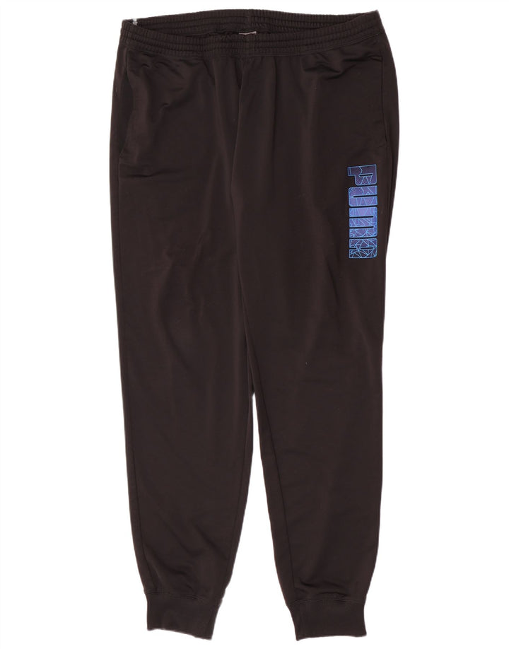 Męskie spodnie dresowe Puma Graphic 2XL czarne