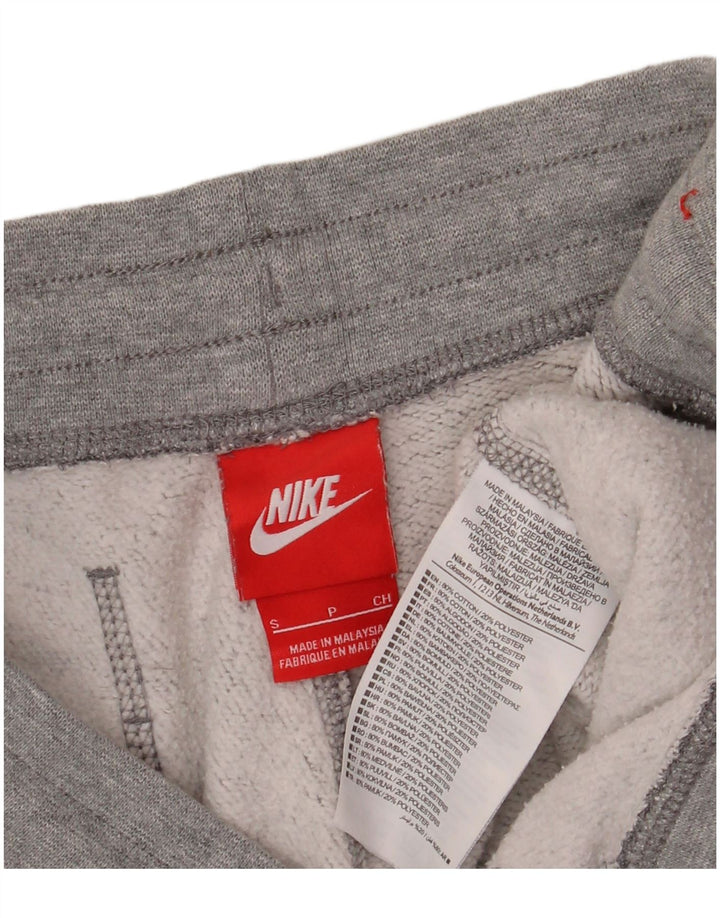 Męskie spodnie dresowe Nike, małe, szare, bawełniane
