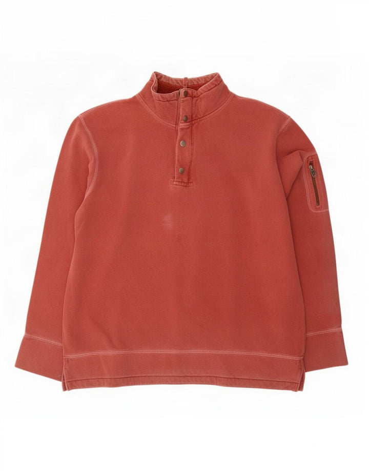 Męska bluza Gap z zamkiem błyskawicznym XL, czerwona, bawełniana