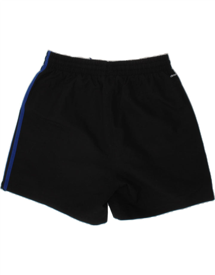 ADIDAS Boys Climalite Sport Shorts 13-14 Years  Black Polyester Vintage Adidas and Second-Hand Adidas from Messina Hembry 