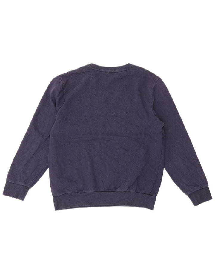 Męska bluza z grafiką True Religion, średnia, granatowa, bawełniana