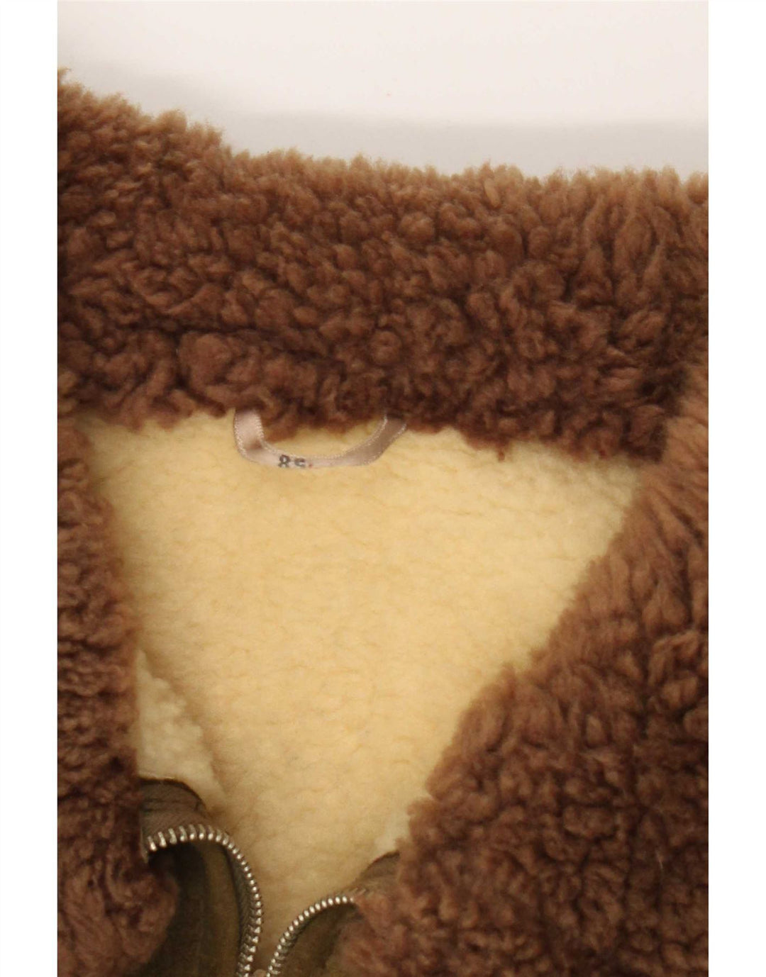 Vintage męska kurtka zamszowa Sherpa IT 58 4XL Khaki