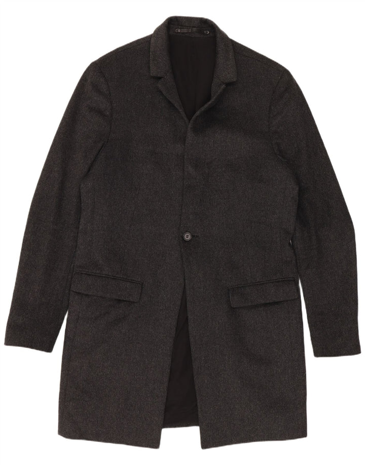 Płaszcz męski All Saints UK 42 XL, szara wełna