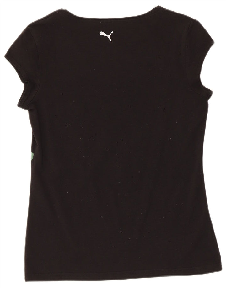 Damska koszulka z grafiką Puma Top UK 12 Medium Black
