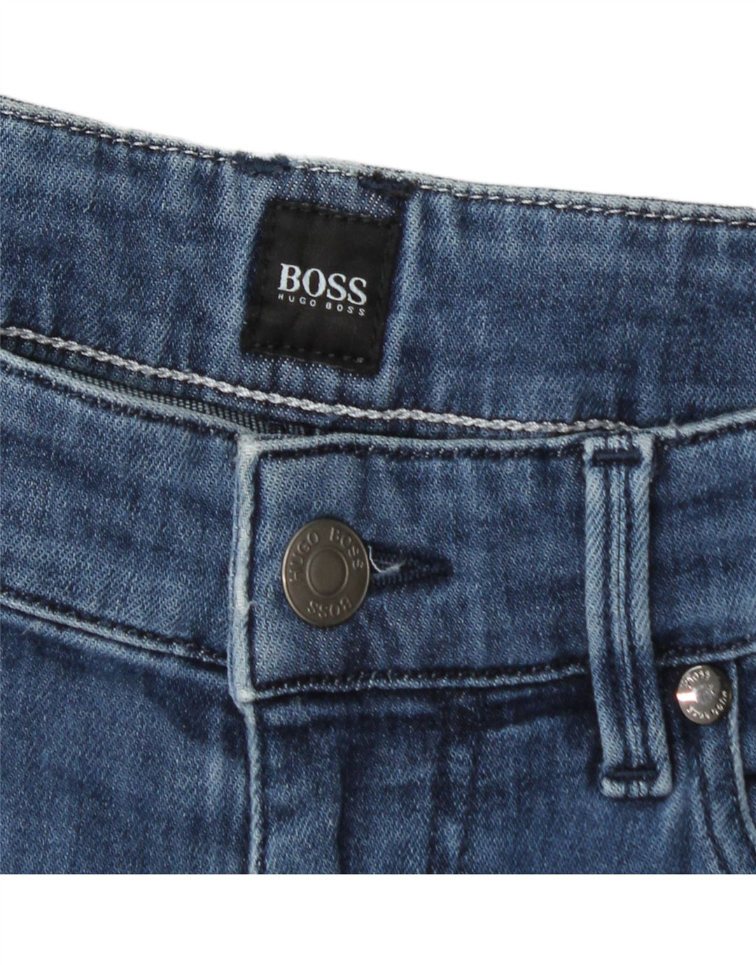 Męskie jeansy Slim Hugo Boss W30 L32 Niebieskie