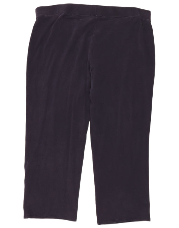 Spodnie dresowe damskie Marks & Spencer UK 24 4XL W42 L28 Granatowe
