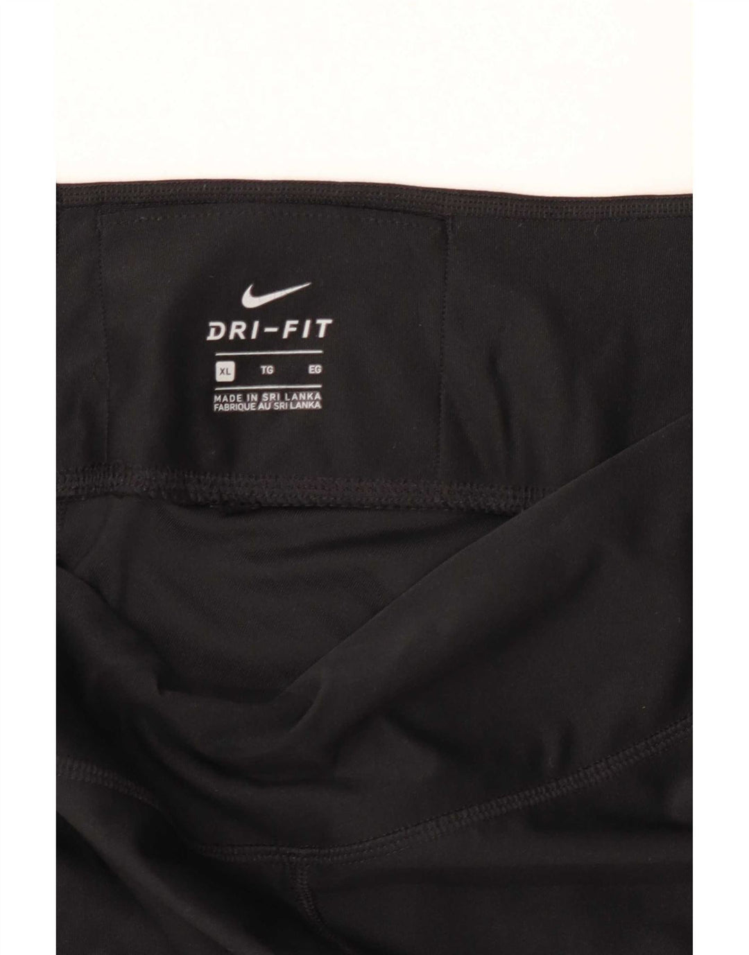 Damskie legginsy Nike Dri Fit Capri UK 18 XL czarne