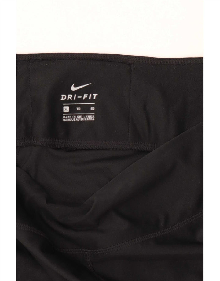 Damskie legginsy Nike Dri Fit Capri UK 18 XL czarne