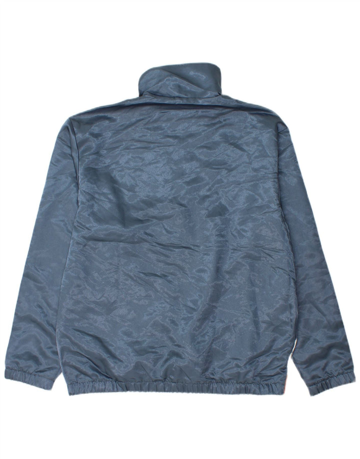 Dres męski Adidas o luźnym kroju, mały, niebieski, z blokami kolorów