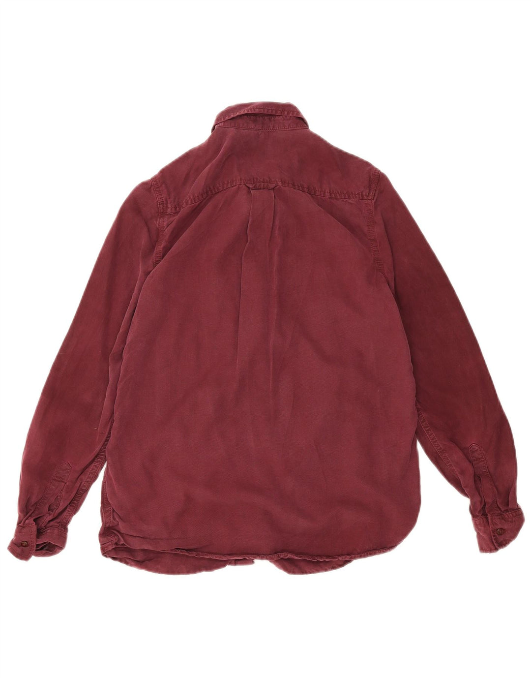 Damska koszula dżinsowa Marks & Spencer UK 10 Small Burgundy Lyocell