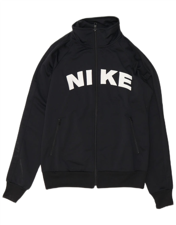 Męska kurtka dresowa Nike Graphic, średnia czarna