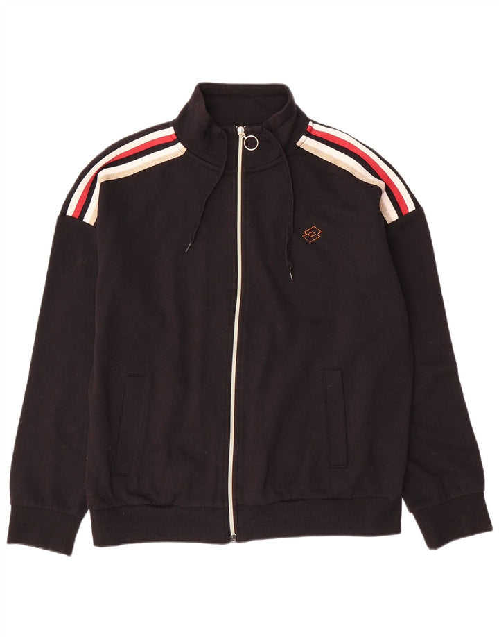 Damska kurtka dresowa LOTTO UK 18 XL czarna