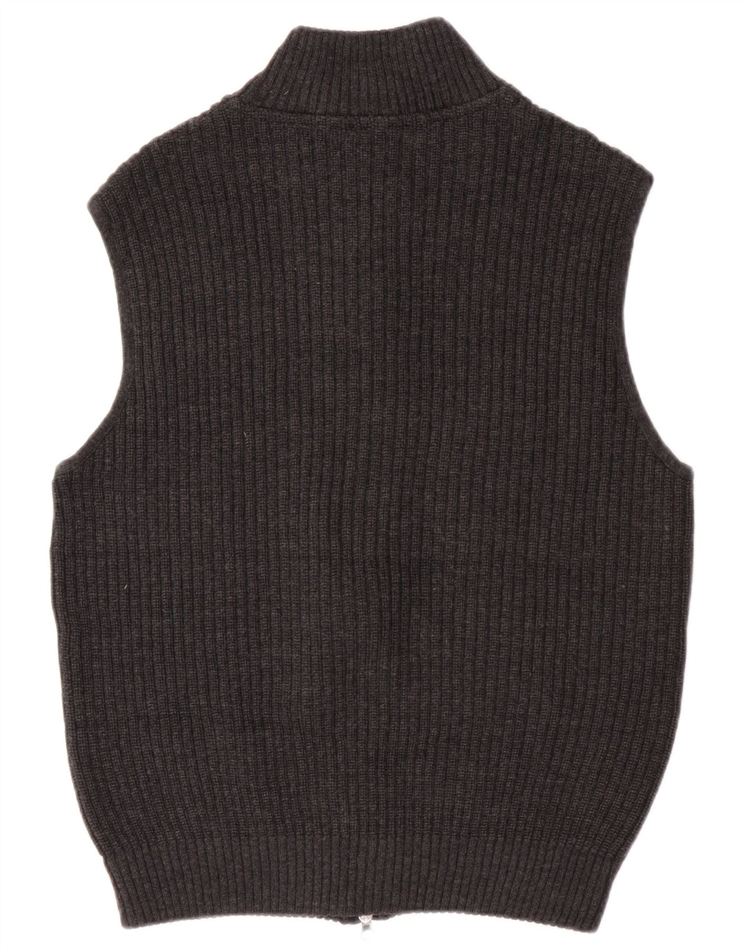 Bramante Męski sweter rozpinany Średni szary z dziewiczej wełny