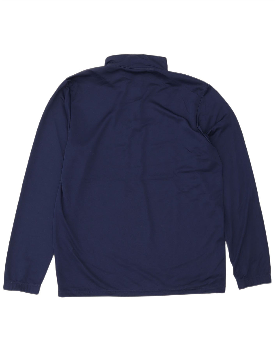 Dres męski Adidas Aeroready z zamkiem błyskawicznym na szyi, duży, granatowy