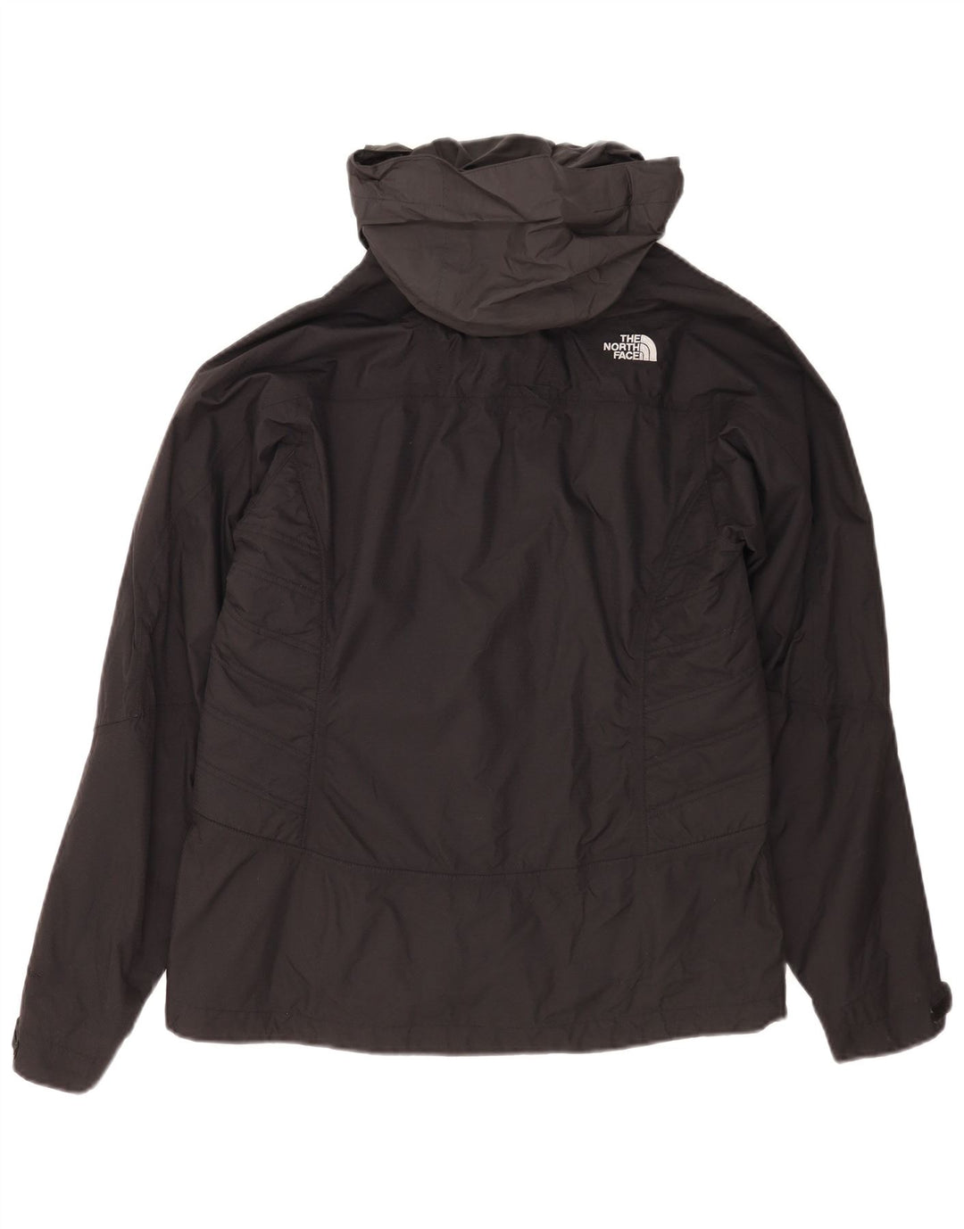 Damska kurtka wiatrówka z kapturem The North Face UK 14, średni czarny nylon