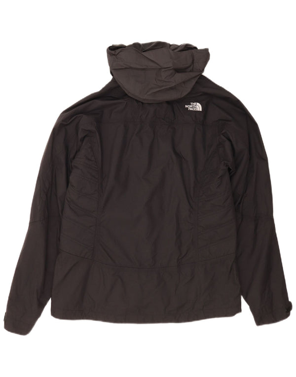Damska kurtka wiatrówka z kapturem The North Face UK 14, średni czarny nylon
