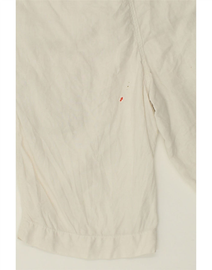 DOCKERS Mens Chino Shorts W31 Medium White Linen Vintage Dockers and Second-Hand Dockers from Messina Hembry 