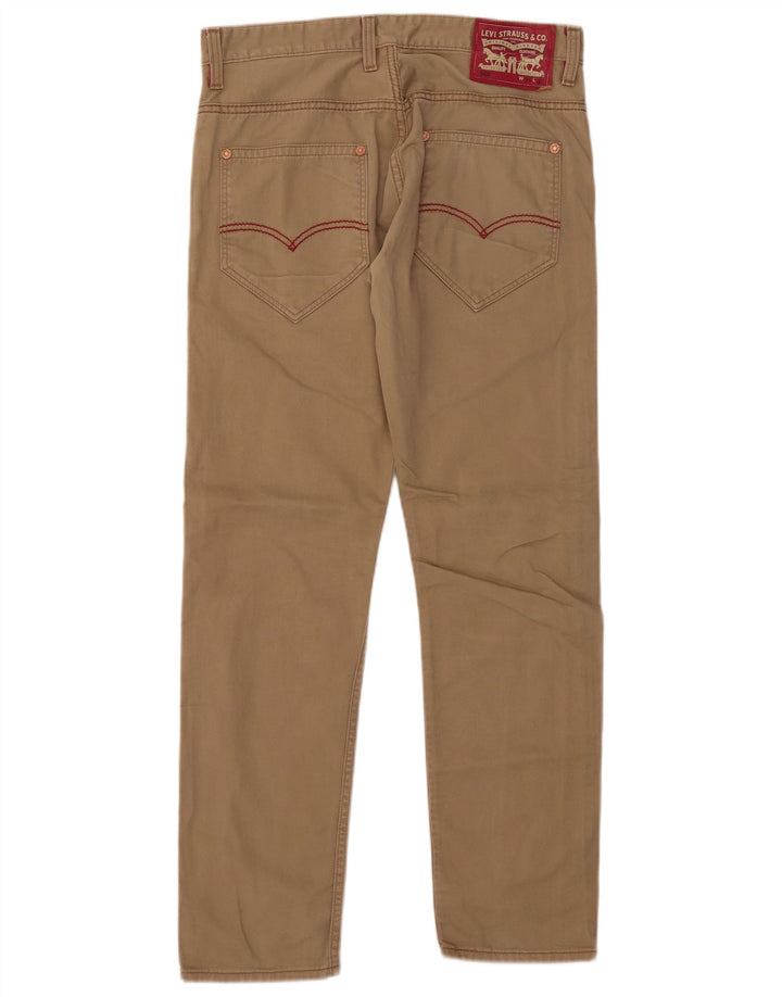 Męskie jeansy Levi's 508 Regular Tapered W31 L32 Beżowa bawełna