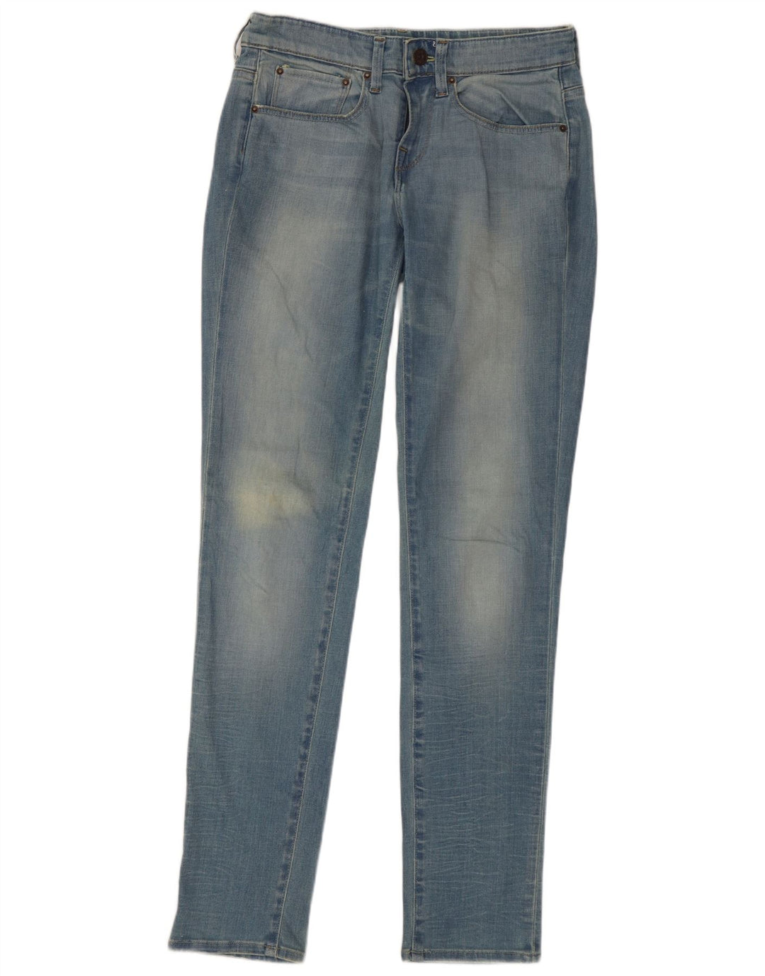 Damskie jeansy skinny LEVI'S W27 L32 niebieskie