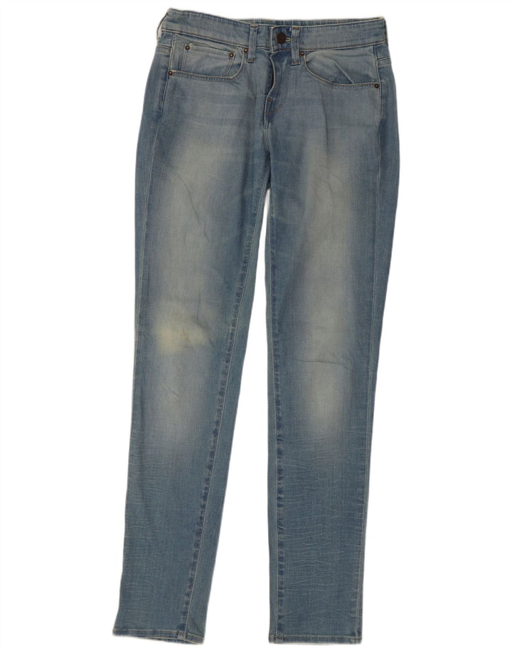 Damskie jeansy skinny LEVI'S W27 L32 niebieskie