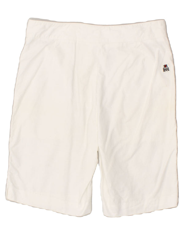 Męskie spodenki Chino CERRUTI 1881 IT 50 Large W32 Biała bawełna