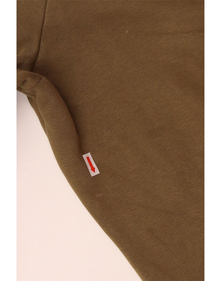 Męskie spodnie dresowe PUMA Joggery, duże, bawełniane w kolorze khaki