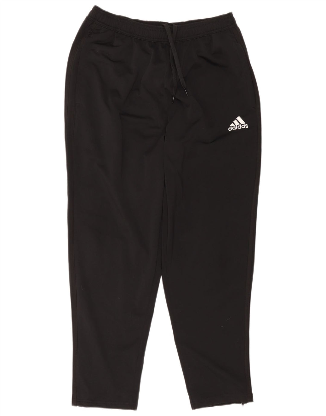 Męskie spodnie dresowe Adidas, duże, czarne, poliestrowe