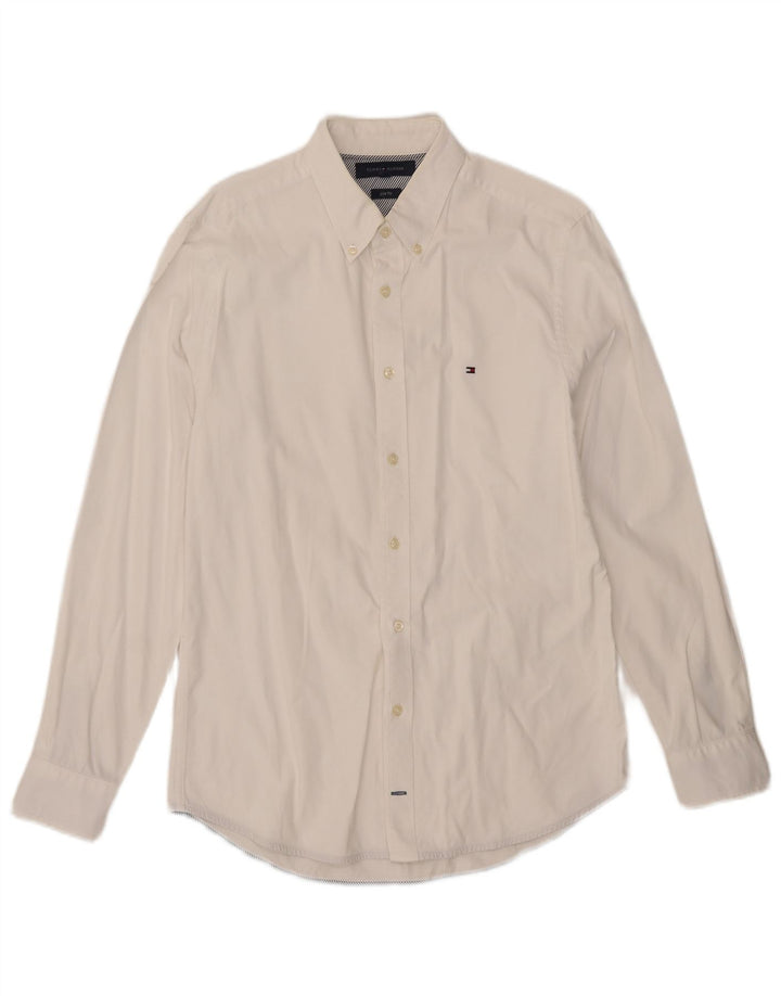 Koszula męska Slim Fit Tommy Hilfiger w kolorze średniej bieli