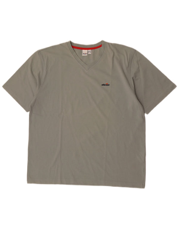 T-shirt męski Ellesse Top XL, szary, bawełniany