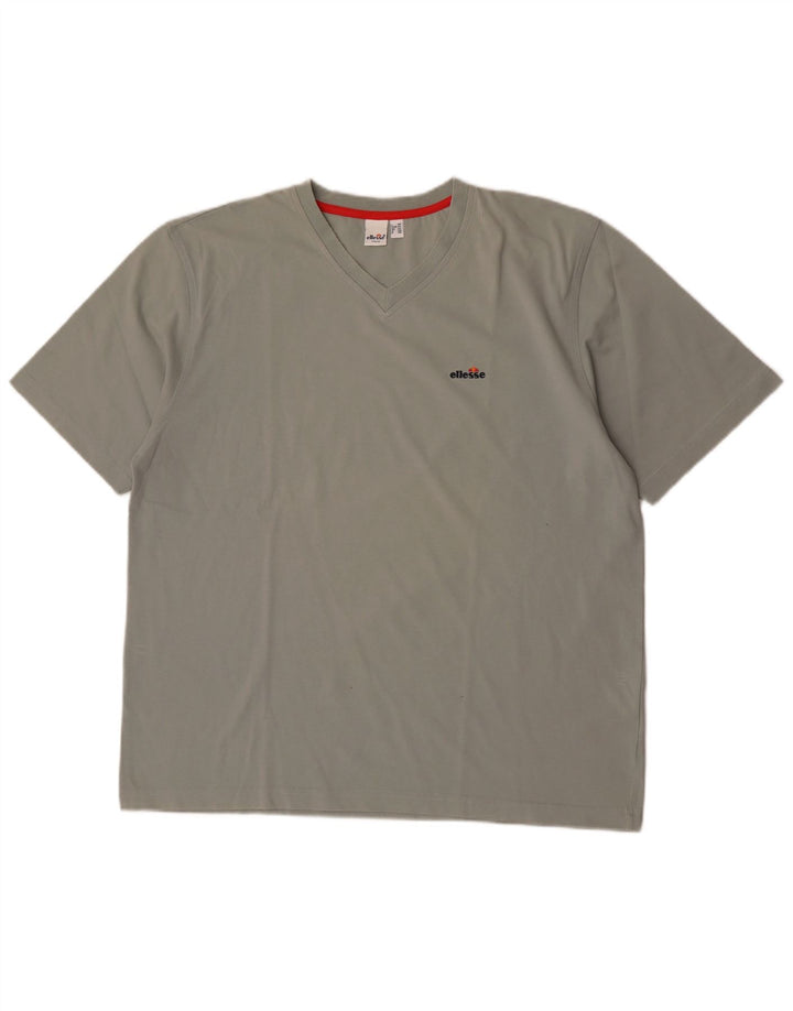 T-shirt męski Ellesse Top XL, szary, bawełniany