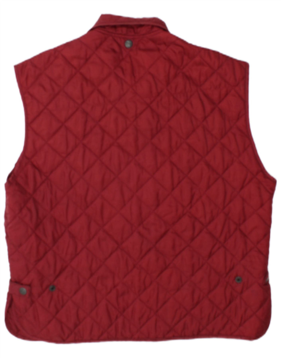 Męska pikowana kamizelka Vintage UK 38 Medium Burgund