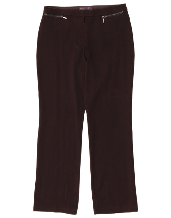 Marks & Spencer Damskie proste spodnie na co dzień UK 10 Small W28 L29 Czarne