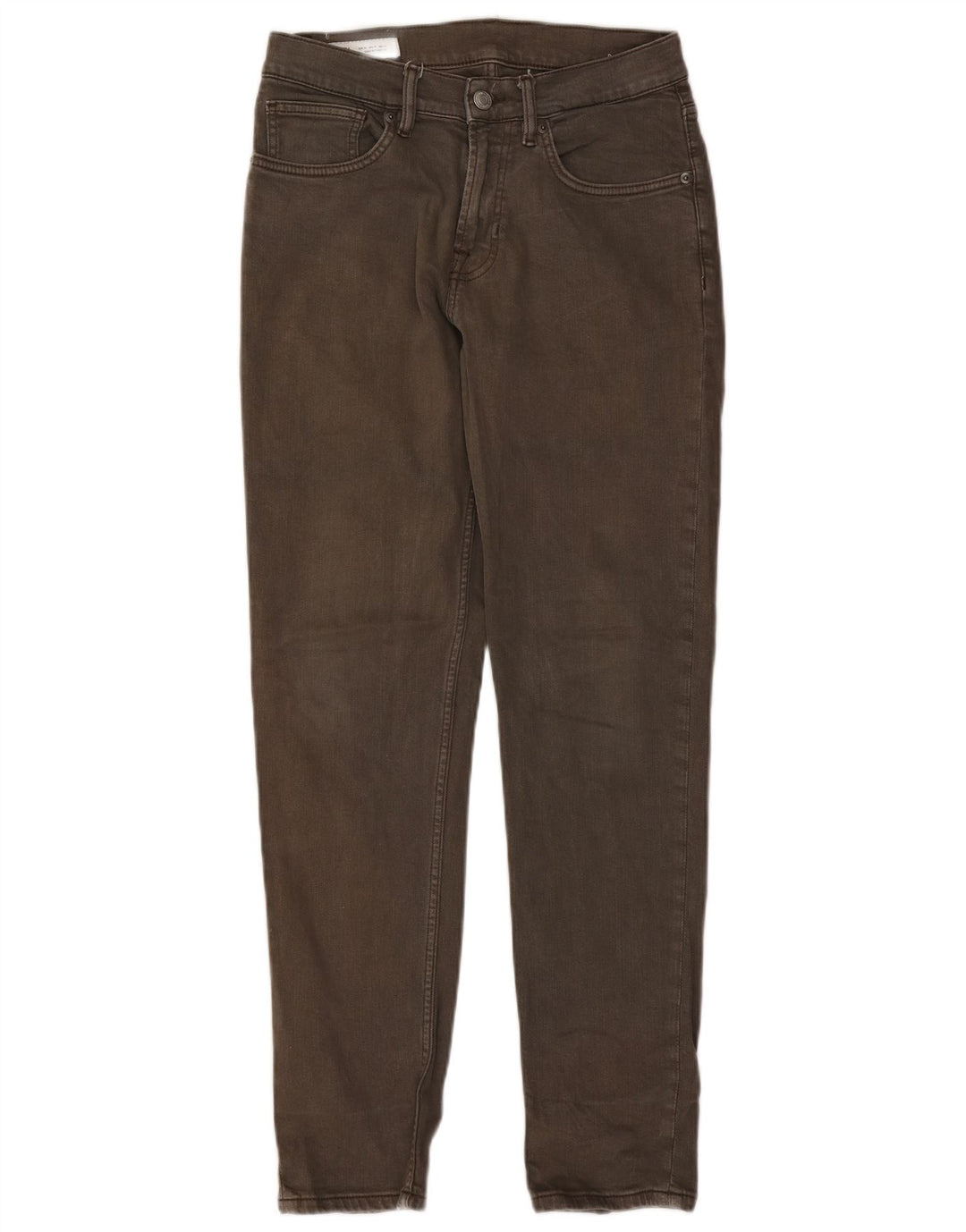 Zwężane jeansy męskie Zara EU 40 Medium W31 L31 brązowe