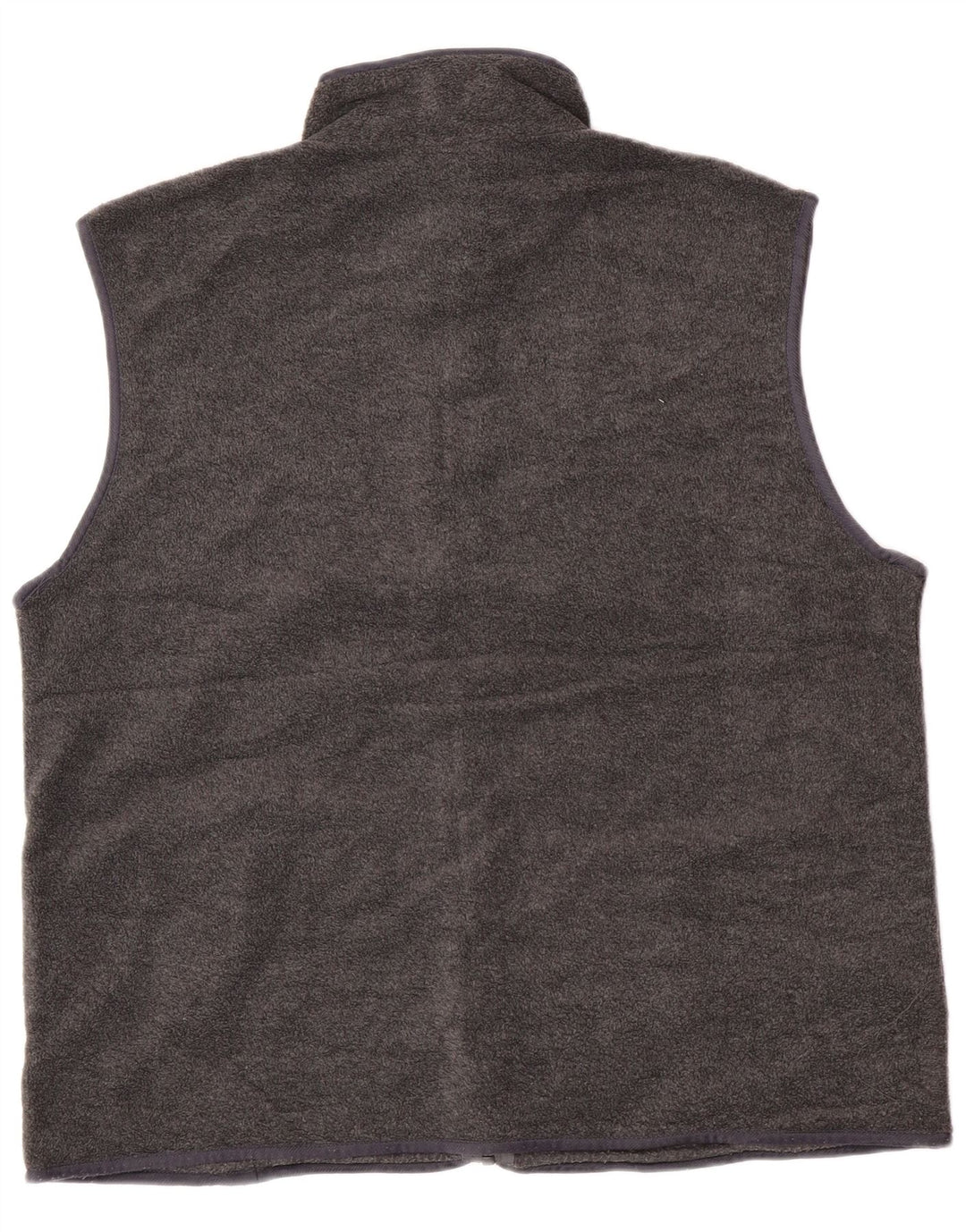 Męska kamizelka polarowa Vintage UK 42 XL, szary poliester