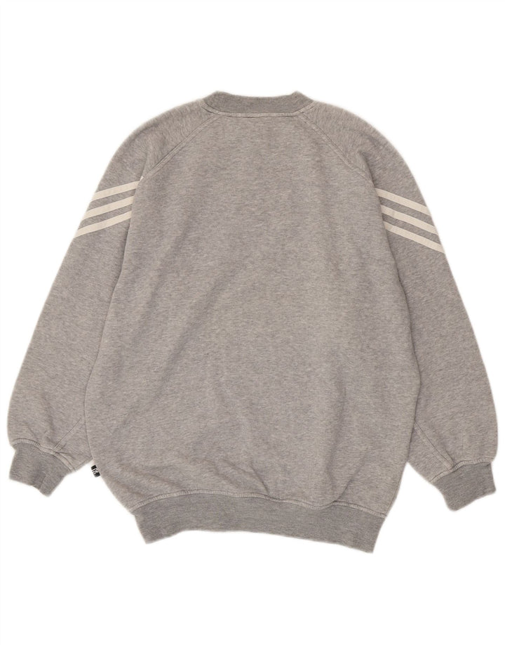 Bluza chłopięca Adidas 13-14 lat, szara bawełna