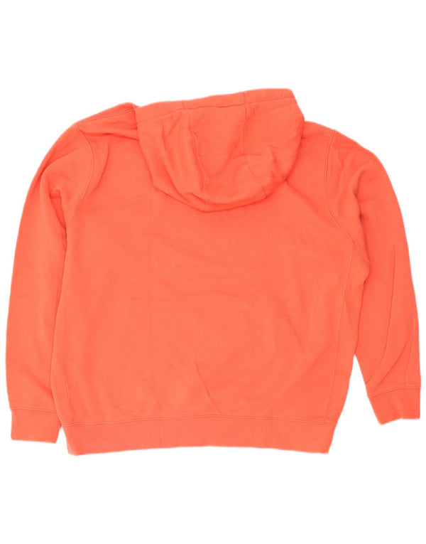 Męski sweter z kapturem Nike XL, pomarańczowy, bawełniany