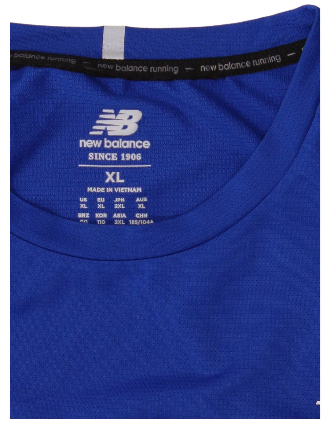 Koszulka męska NEW BALANCE Top XL, niebieska
