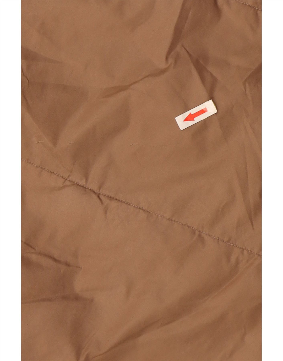 Zara Damski, oversize'owy, ocieplany płaszcz z kapturem UK 10 Small Beige