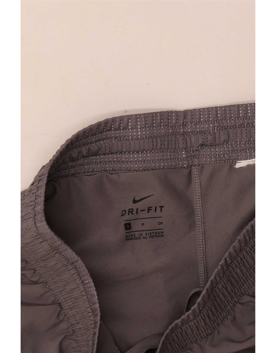 Damskie spodenki sportowe Nike Dri Fit UK 10, małe, szare