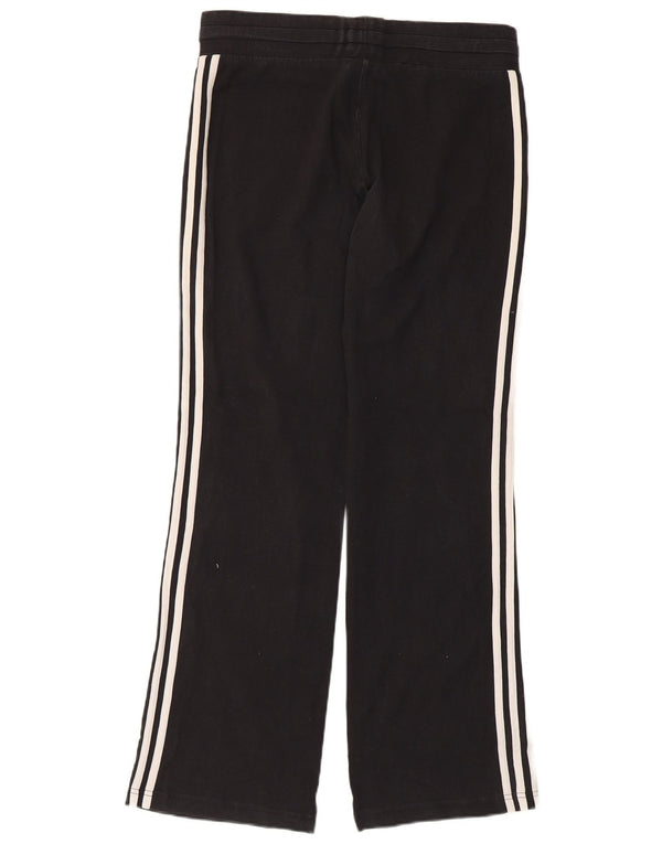 Damskie spodnie dresowe Adidas UK 16, duże, czarne, bawełniane