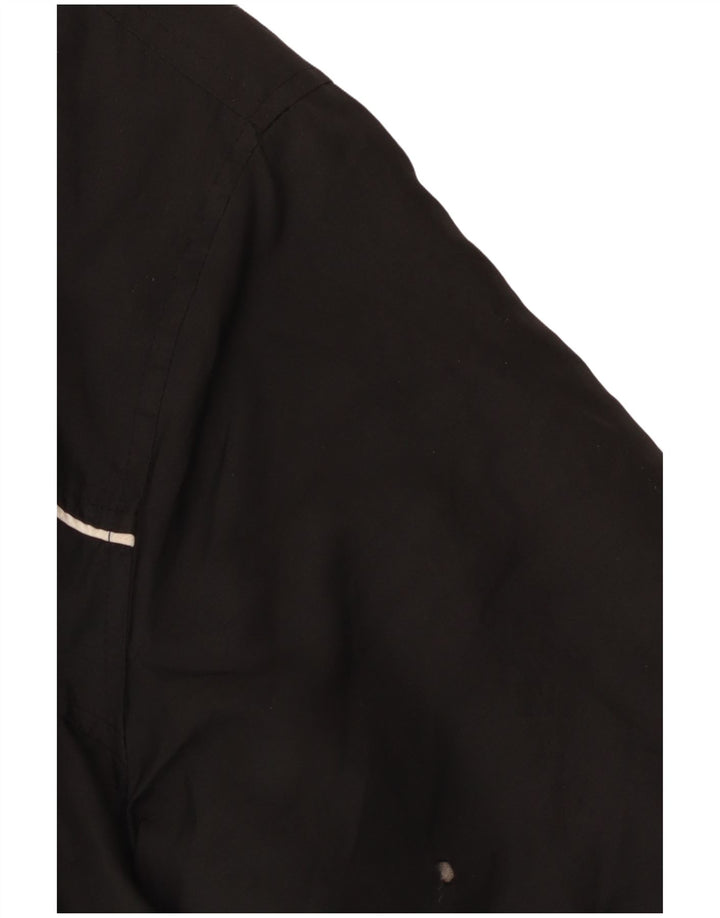 Męska kurtka dresowa ASICS, średni czarny poliester