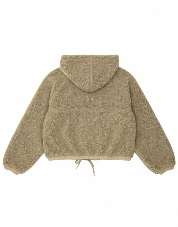 Damska kurtka polarowa z kapturem Superdry Teddy Bear UK 12, średni khaki